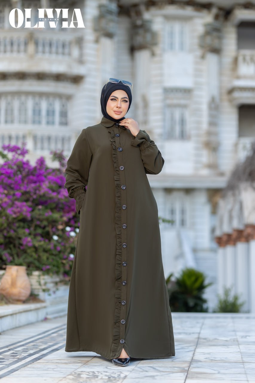 Butterfly abaya