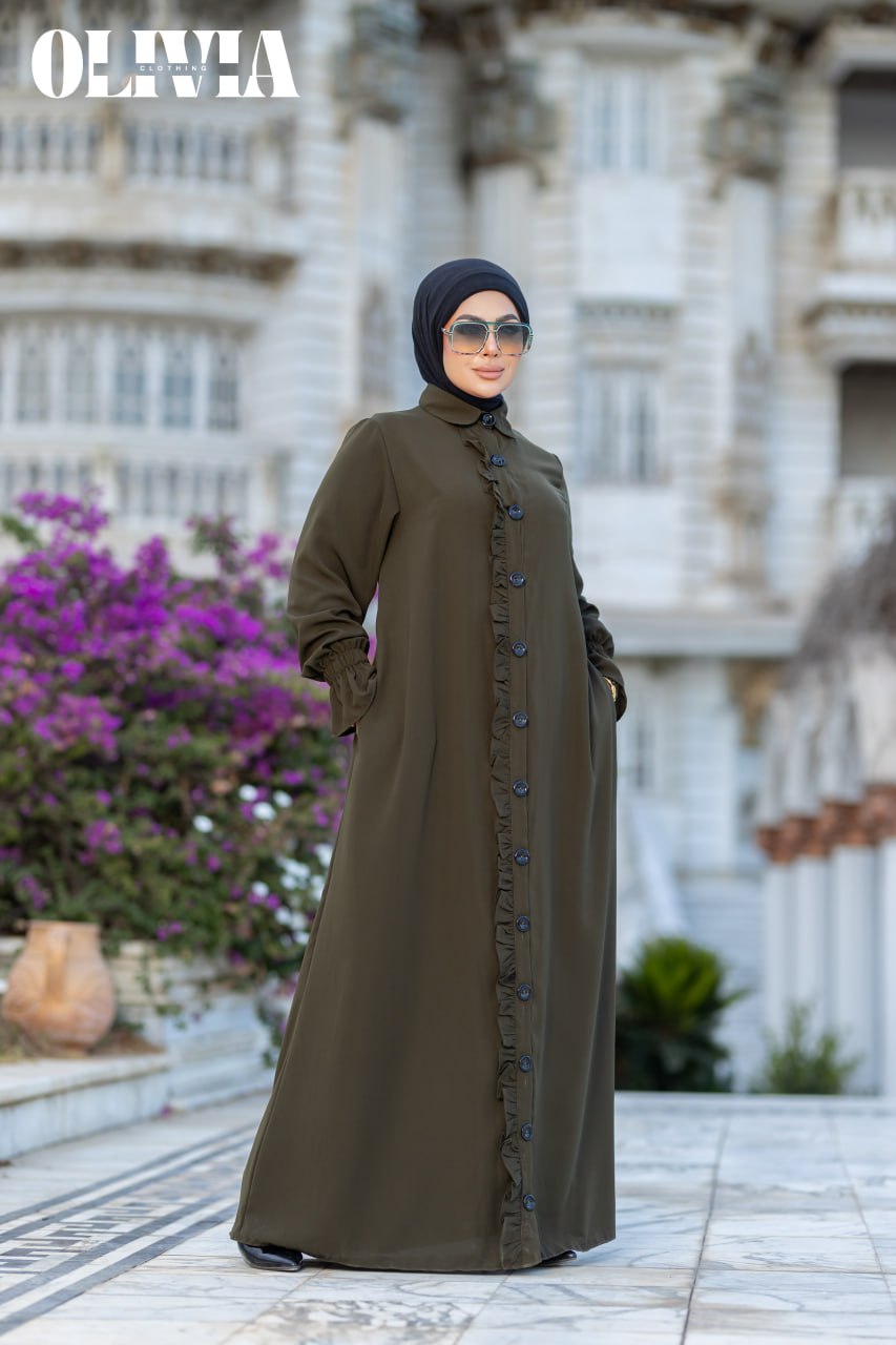 Butterfly abaya