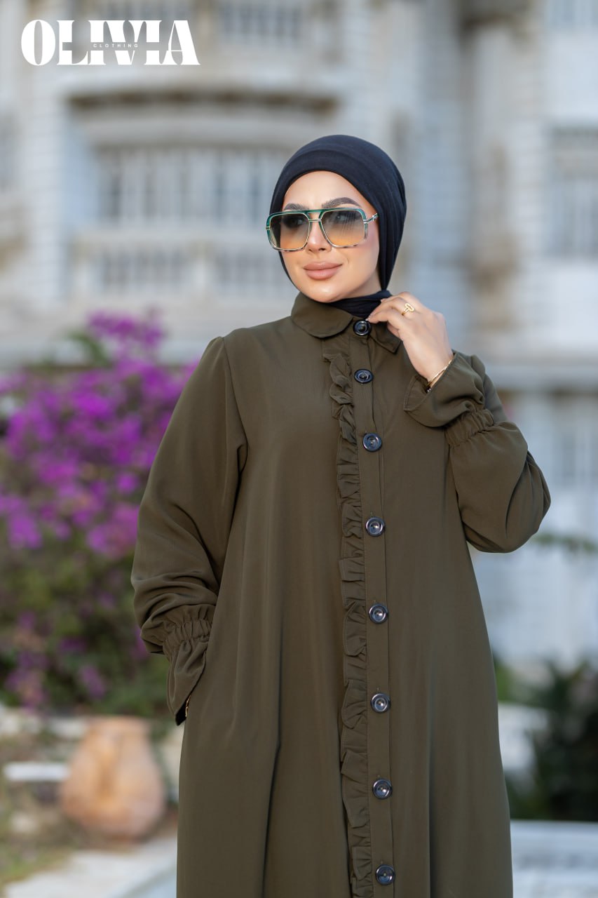 Butterfly abaya
